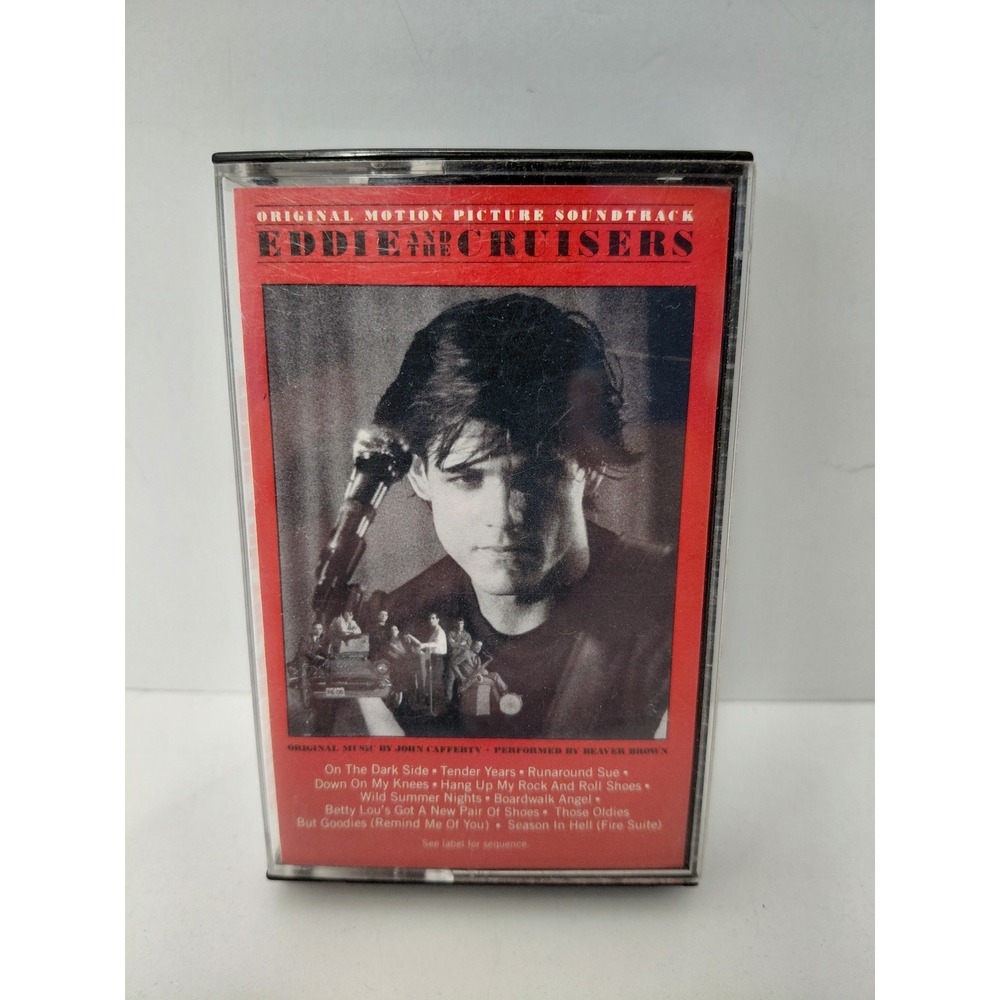 Eddie‎ and the Cruisers Soundtrack Cassette John Cafferty Beaver Brown Band 1983